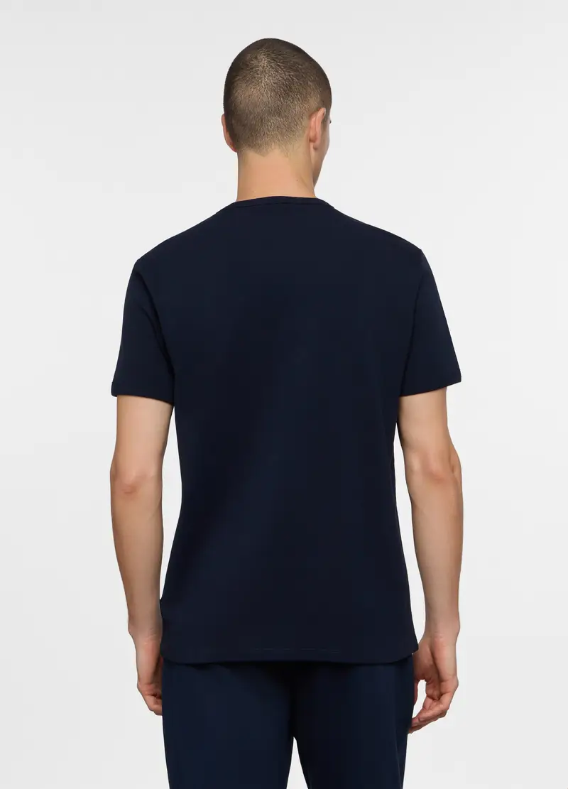 Upim T-shirt Uomo Blu 4221868 miniatura 2