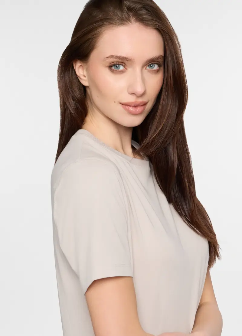 Upim T-shirt Uomo Beige 4253591 miniatura 3