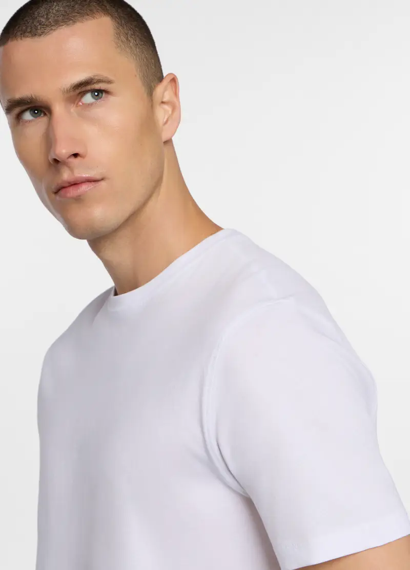 Upim T-shirt Uomo Bianco 4307459 miniatura 3