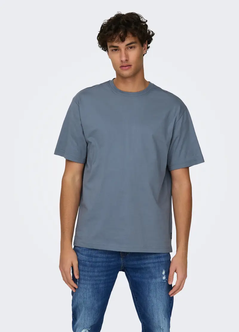 Upim T-shirt Uomo Azzurro 3756171
