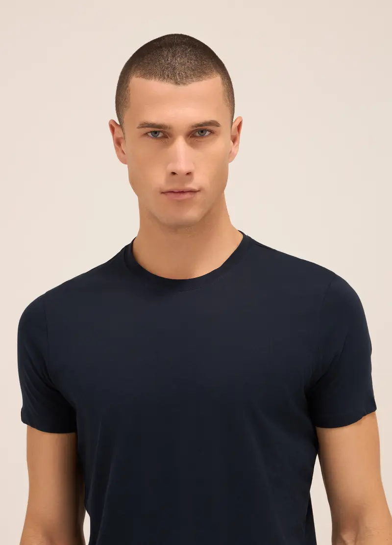 Upim T-shirt Uomo Blu 970347 miniatura 2