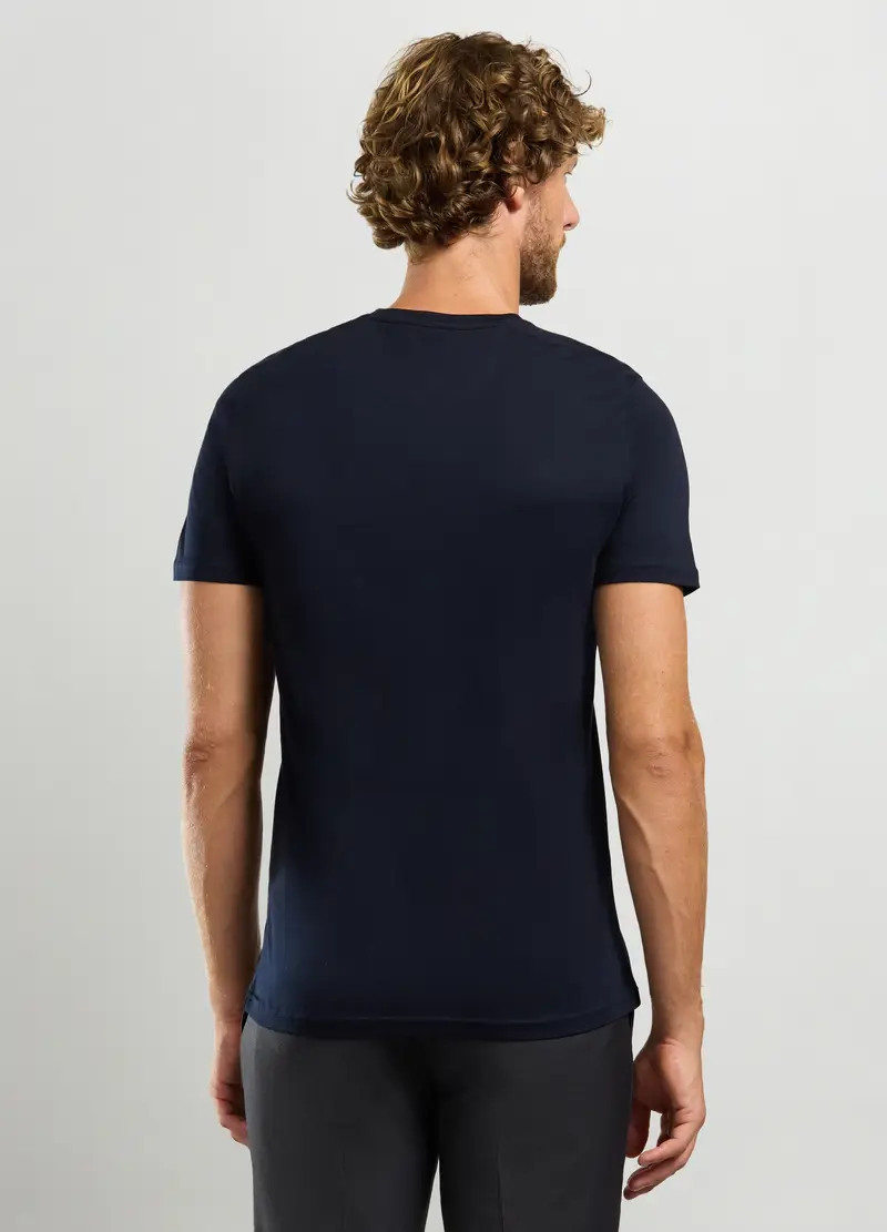 Upim T-shirt Uomo Blu 4302831 miniatura 2