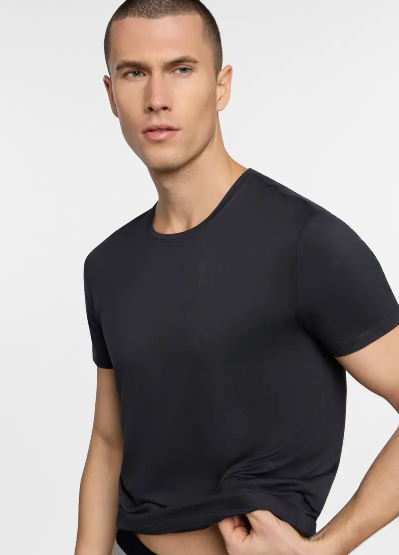 Upim T-shirt Uomo Grigio 4223578 miniatura 3