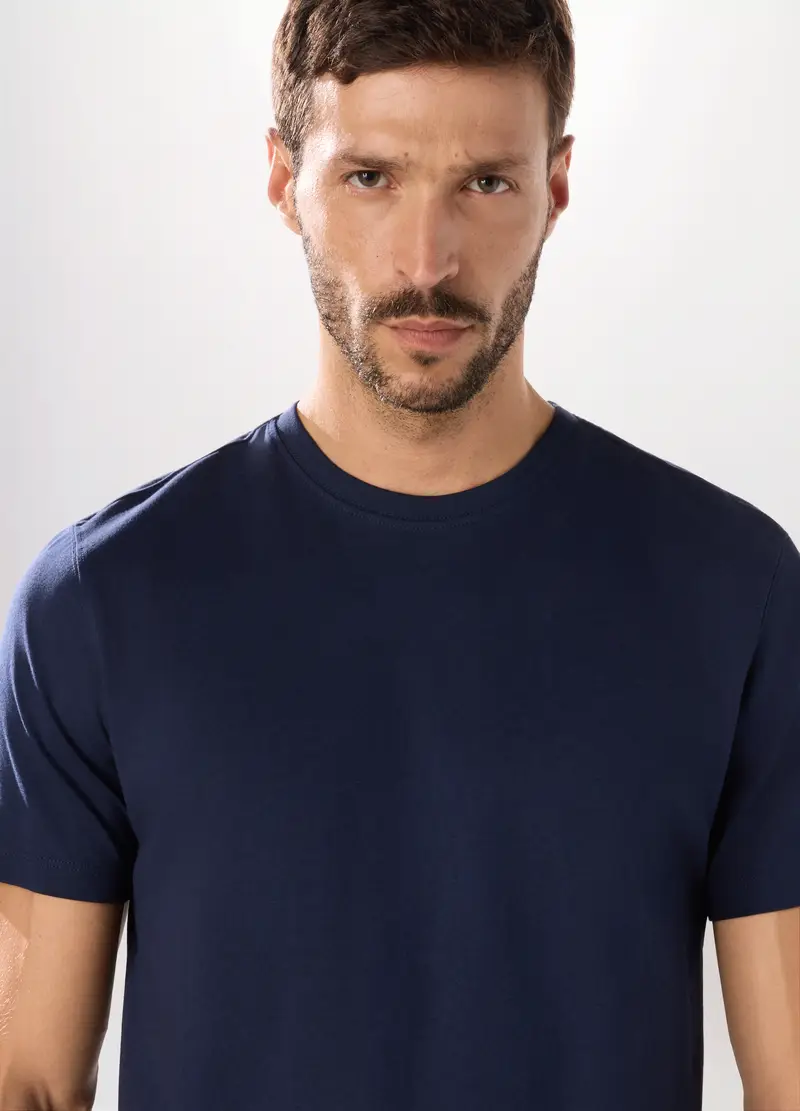 Upim T-shirt Uomo Blu 1284285 miniatura 2