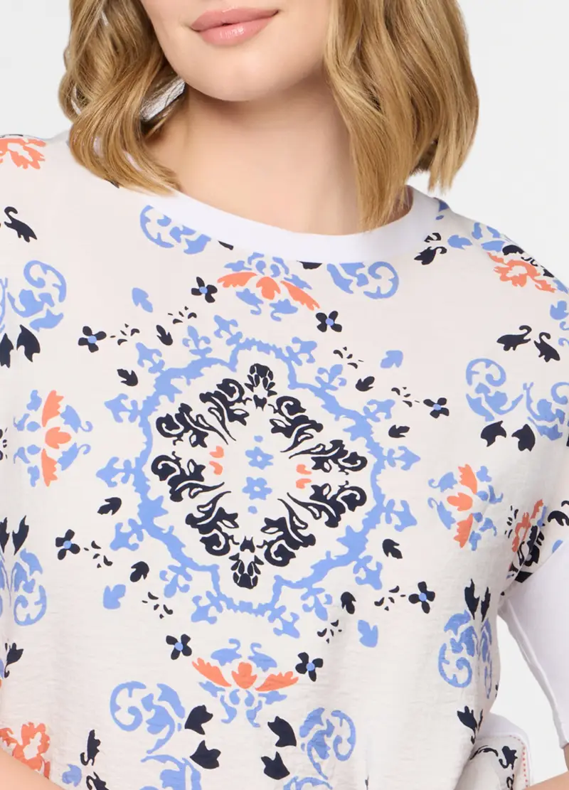 Upim T-shirt Donna Bianco 4320450 miniatura 3