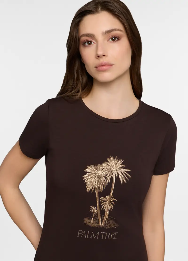 Upim T-shirt Donna Marrone 4307557 miniatura 3