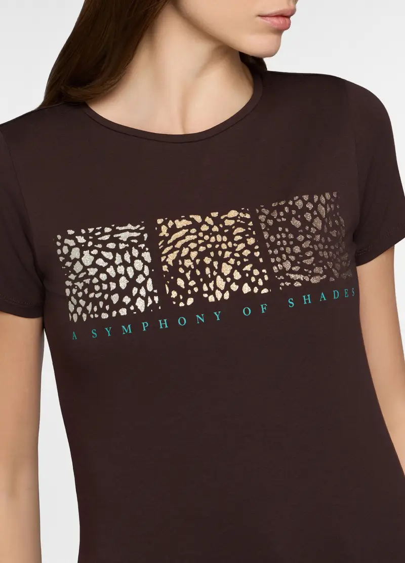 Upim T-shirt Donna Marrone 4307553 miniatura 3