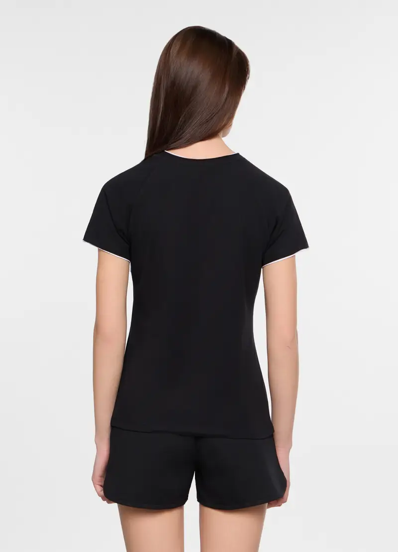 Upim T-shirt Donna Nero 4350535 miniatura 2