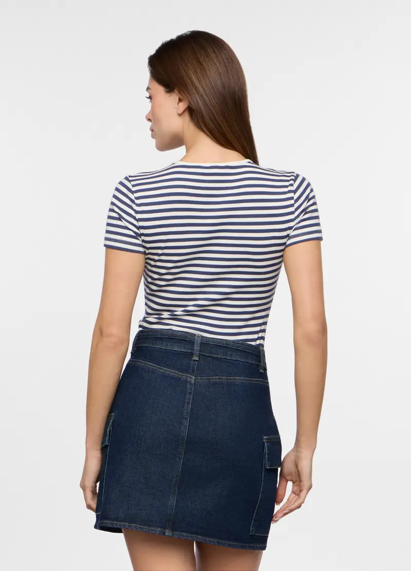 Upim T-shirt Donna Blu 4134012 miniatura 2