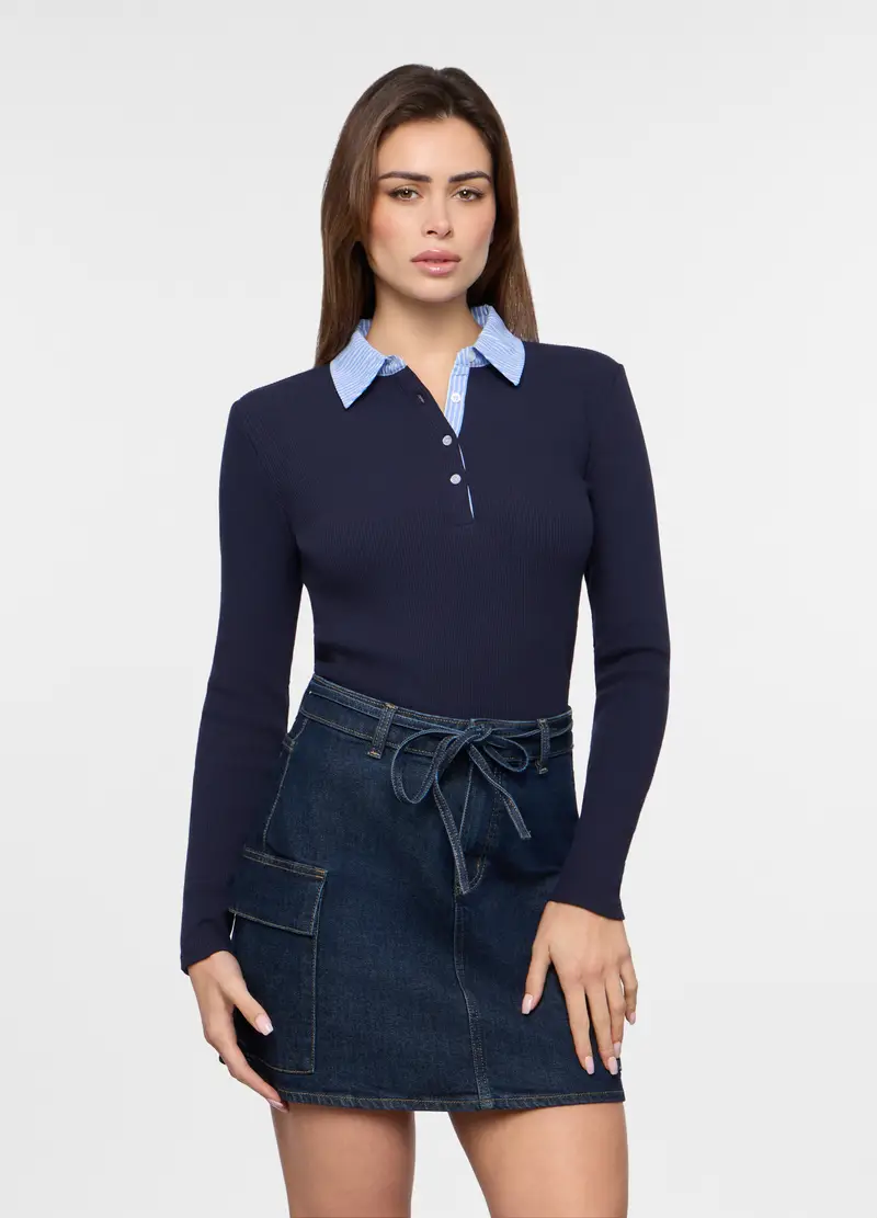 Upim T-shirt Donna Blu 4134020