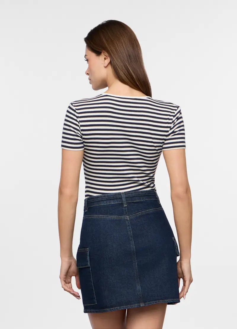 Upim T-shirt Donna Blu 4134013 miniatura 2