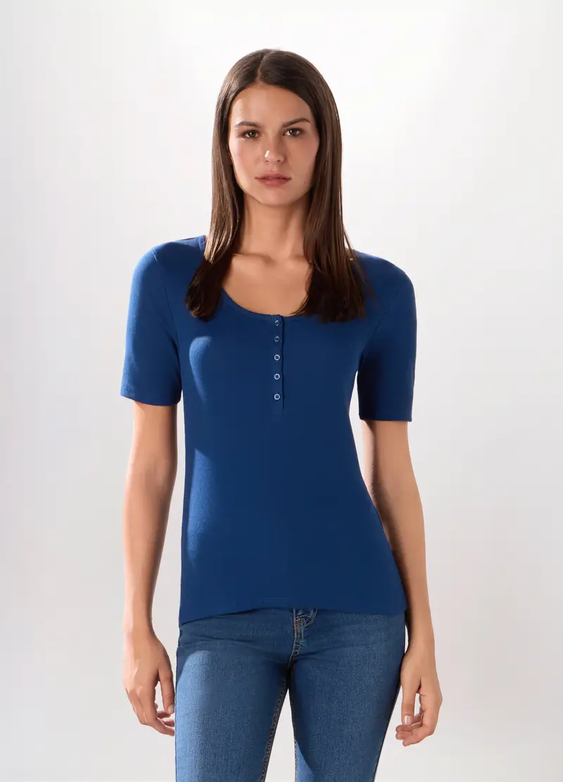 Upim T-shirt Donna Blu 1995999