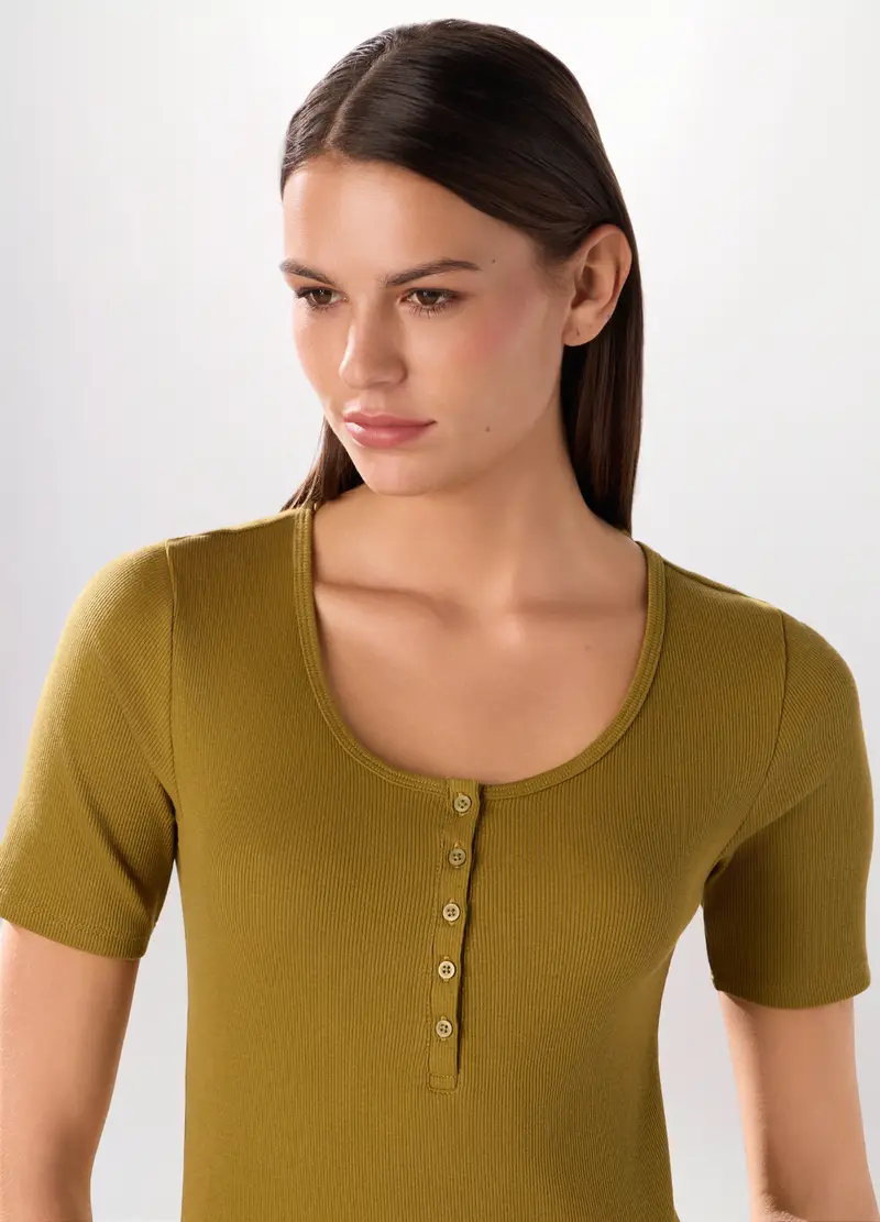 Upim T-shirt Donna Verde 1996000 miniatura 2