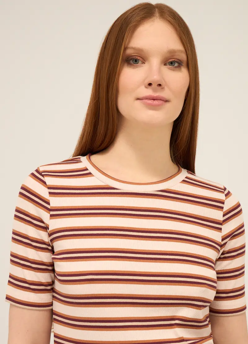 Upim T-shirt Donna Marrone 1308568 miniatura 2