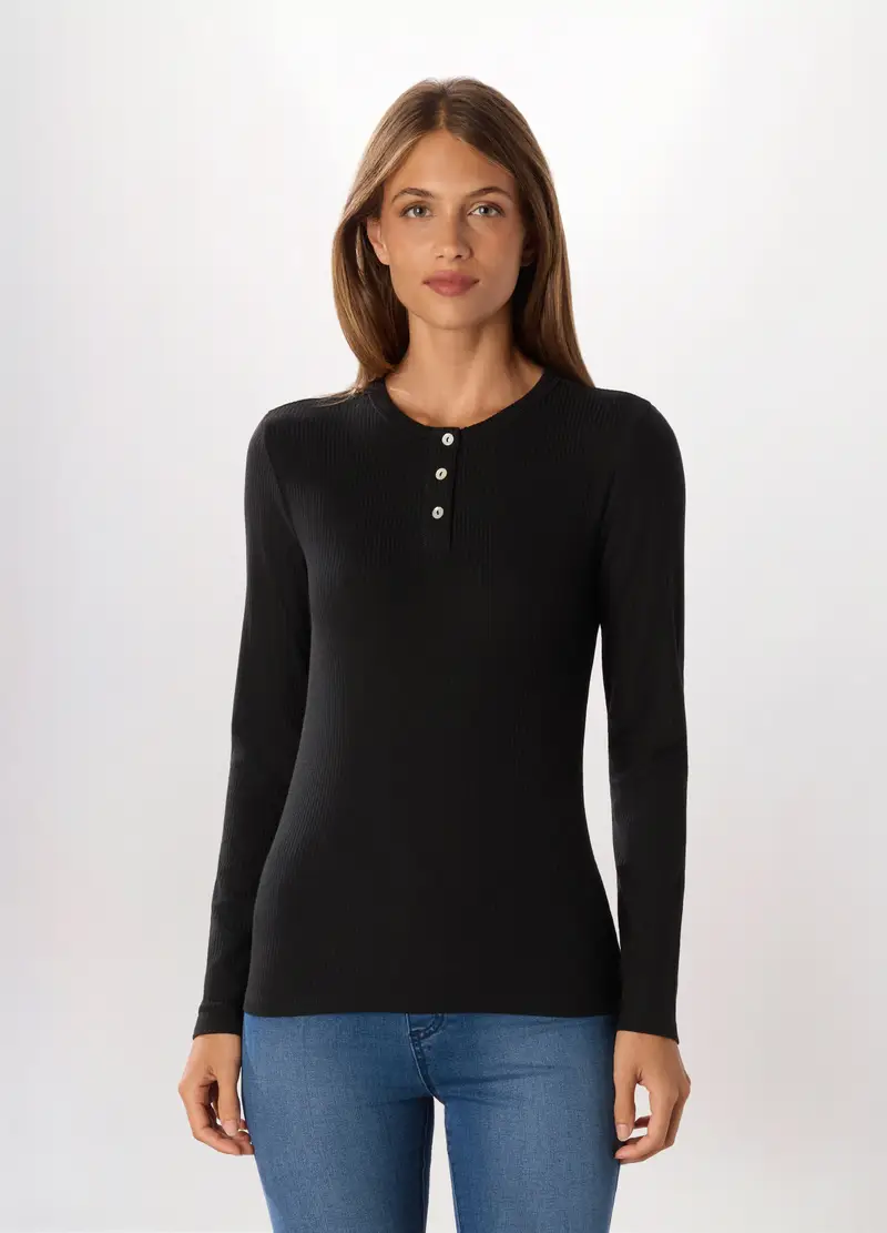 Upim T-shirt Donna Nero 4252944