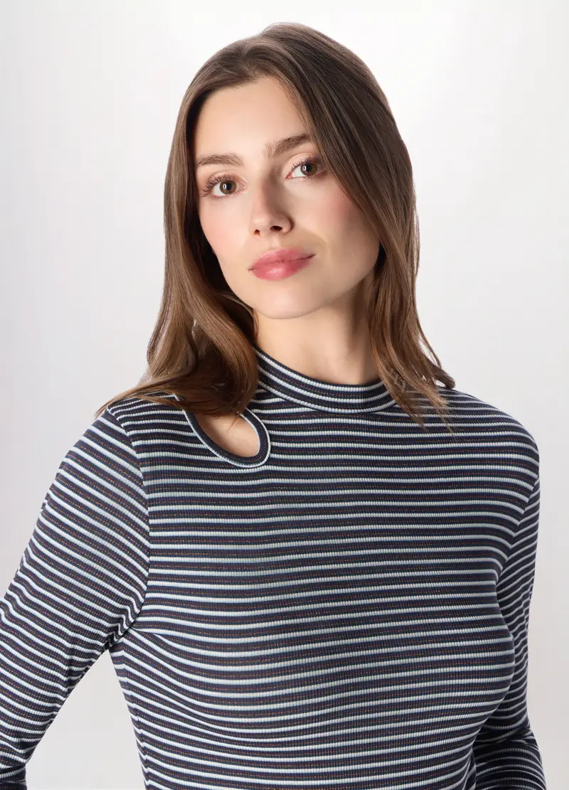 Upim T-shirt Donna Blu 4252957 miniatura 3