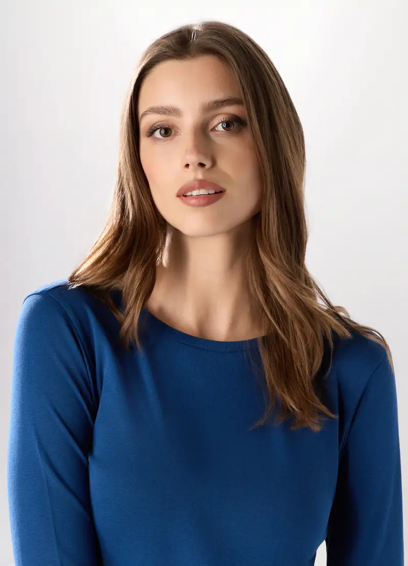 Upim T-shirt Donna Blu 2617241 miniatura 3