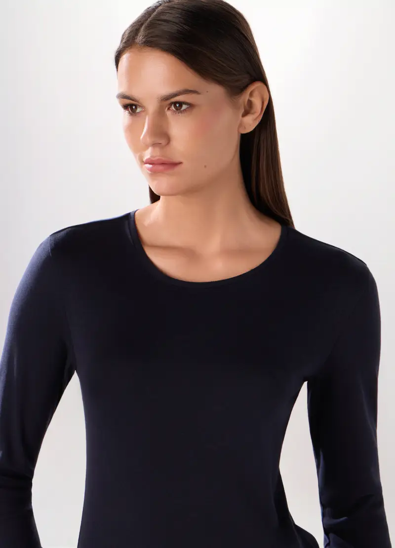 Upim T-shirt Donna Blu 3791211 miniatura 3