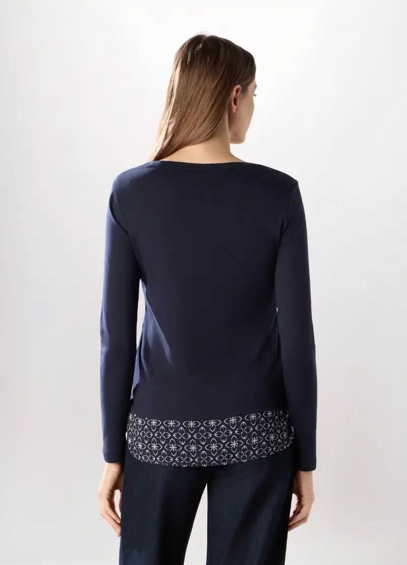 Upim T-shirt Donna Blu 2617242 miniatura 2