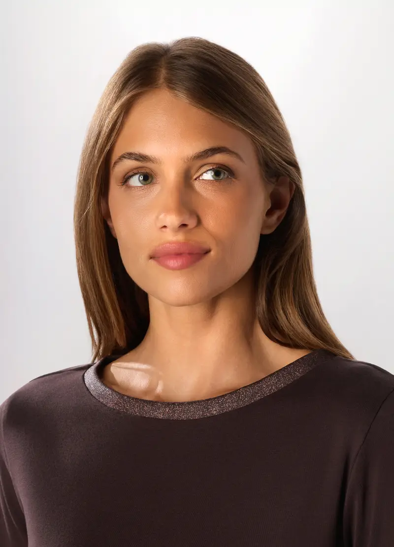 Upim T-shirt Donna Marrone 4288811 miniatura 3