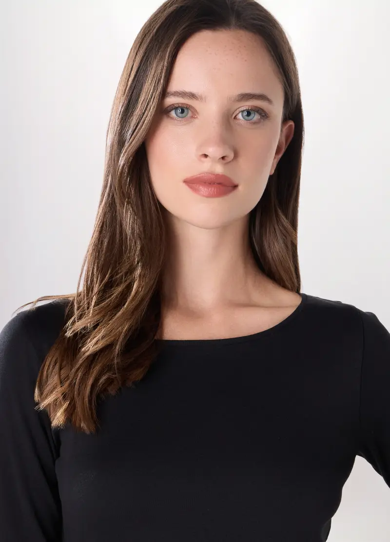 Upim T-shirt Donna Nero 4288708 miniatura 3