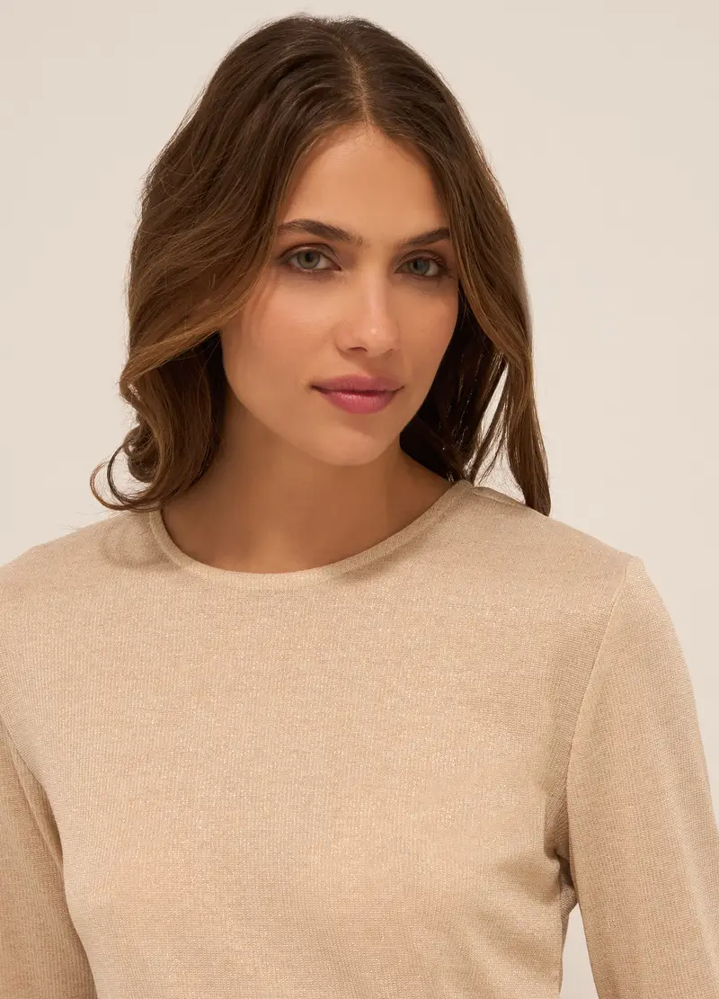 Upim T-shirt Donna Beige 1995549 miniatura 2