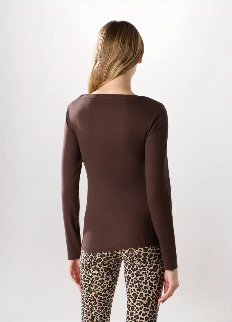 Upim T-shirt Donna Marrone 4252444 miniatura 2