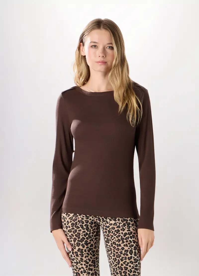 Upim T-shirt Donna Marrone 4252444