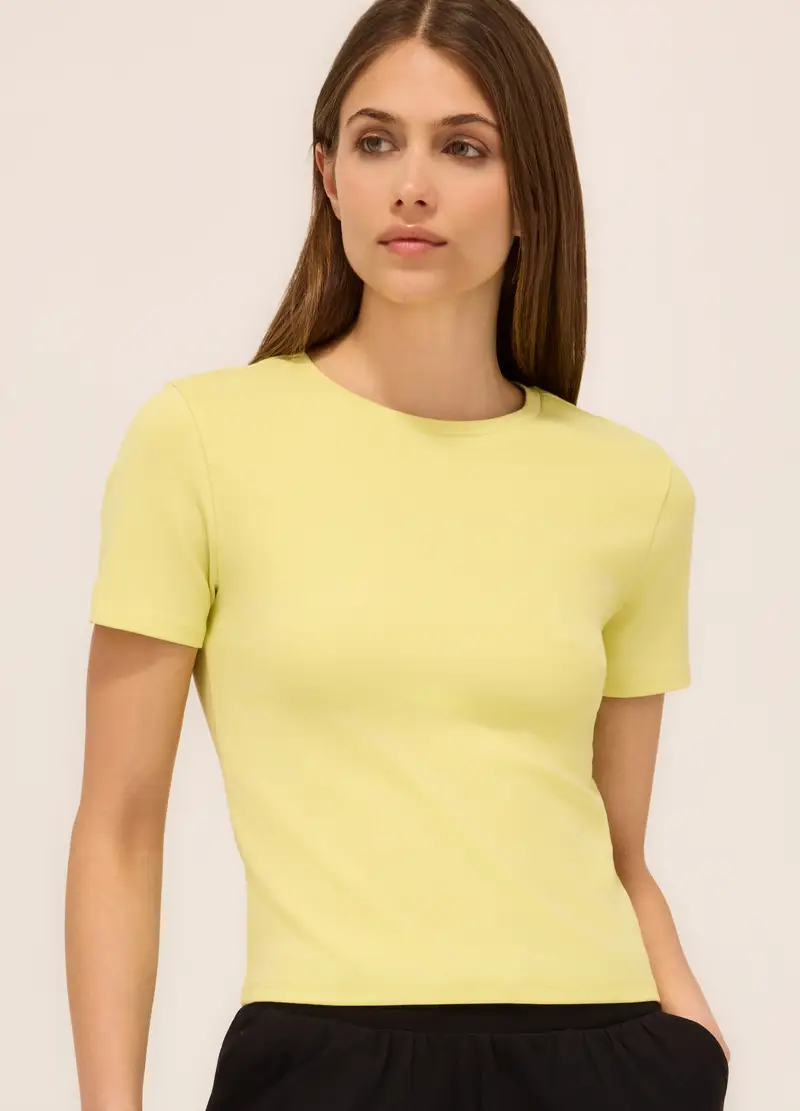 Upim T-shirt Donna Giallo 981435 miniatura 2