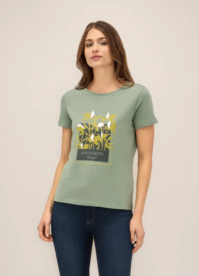 Upim T-shirt Donna Verde 972916