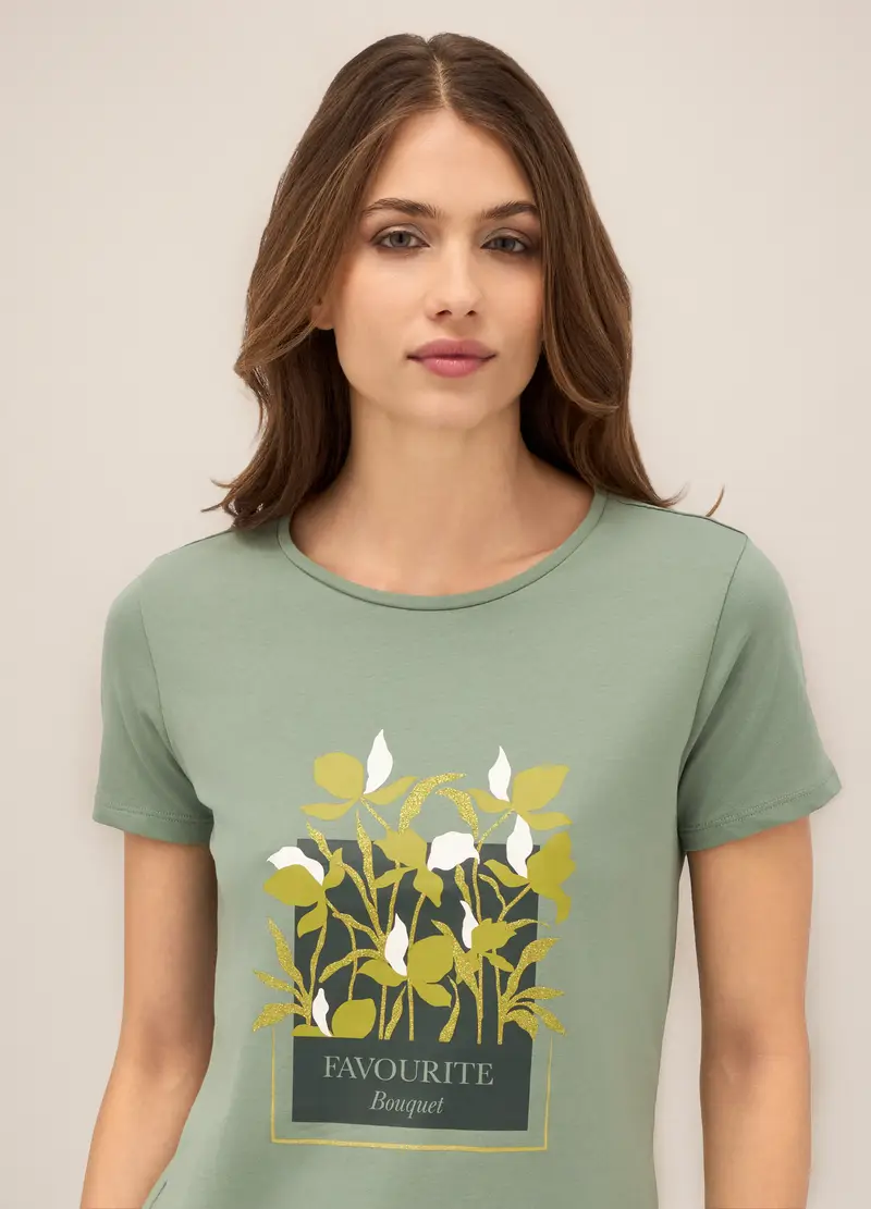 Upim T-shirt Donna Verde 972916 miniatura 2