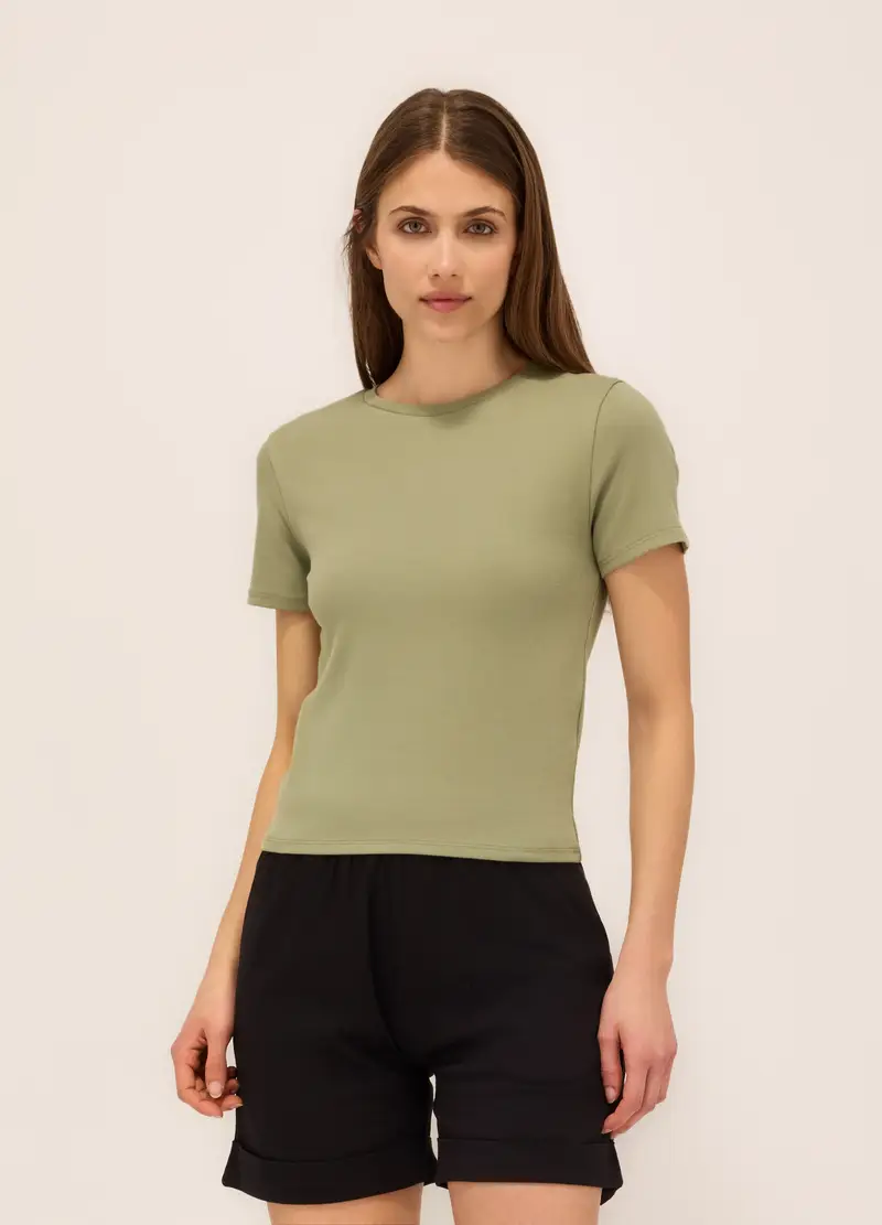 Upim T-shirt Donna Verde 1094306
