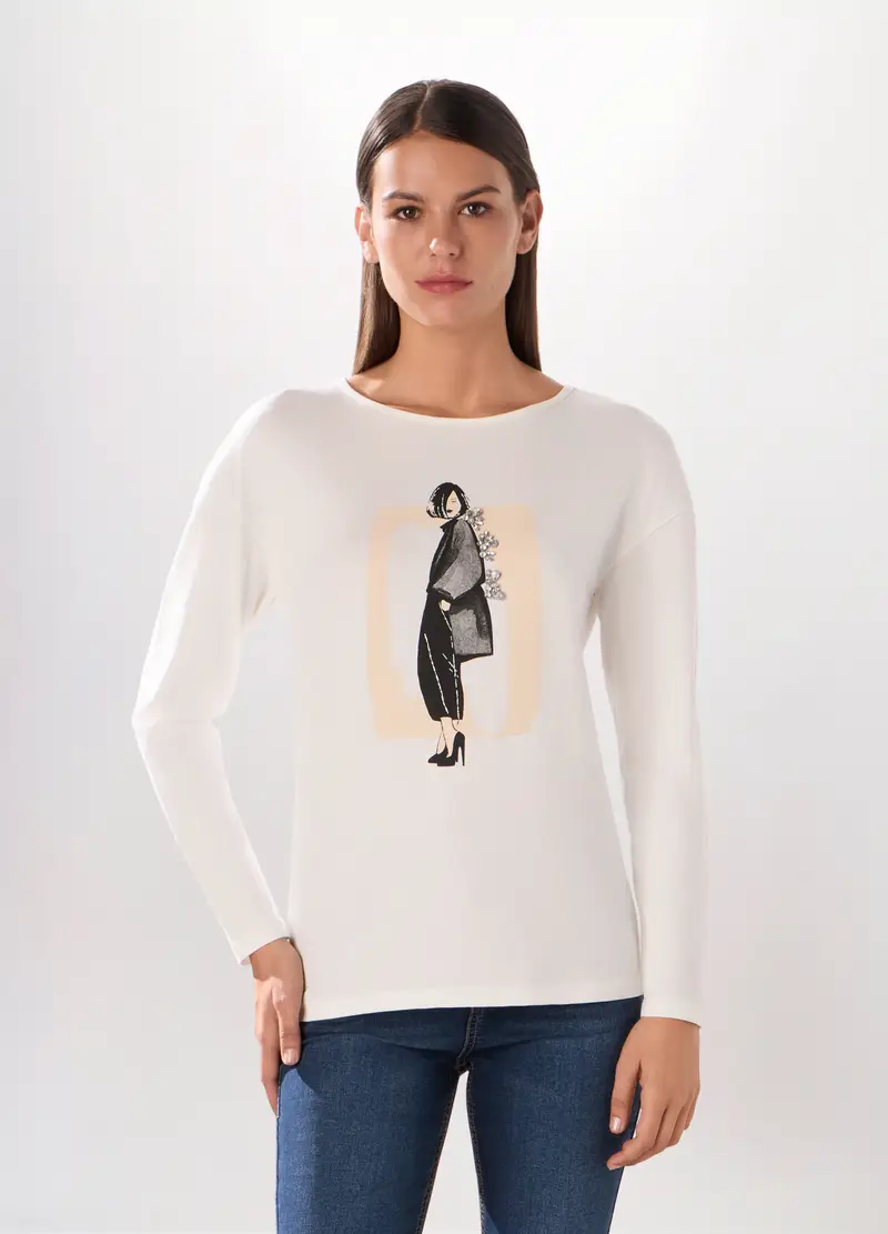 Upim T-shirt Donna Bianco 4252291