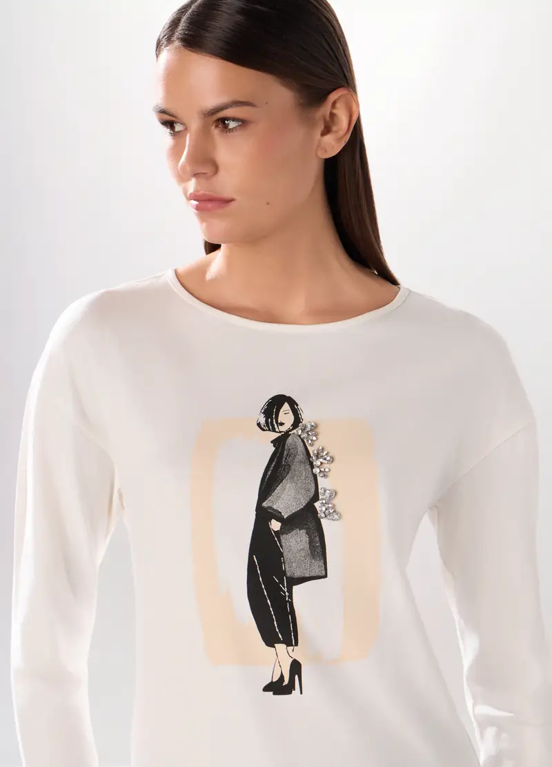 Upim T-shirt Donna Bianco 1994852 miniatura 2