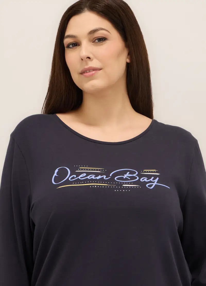 Upim T-shirt Donna Blu 973465 miniatura 2
