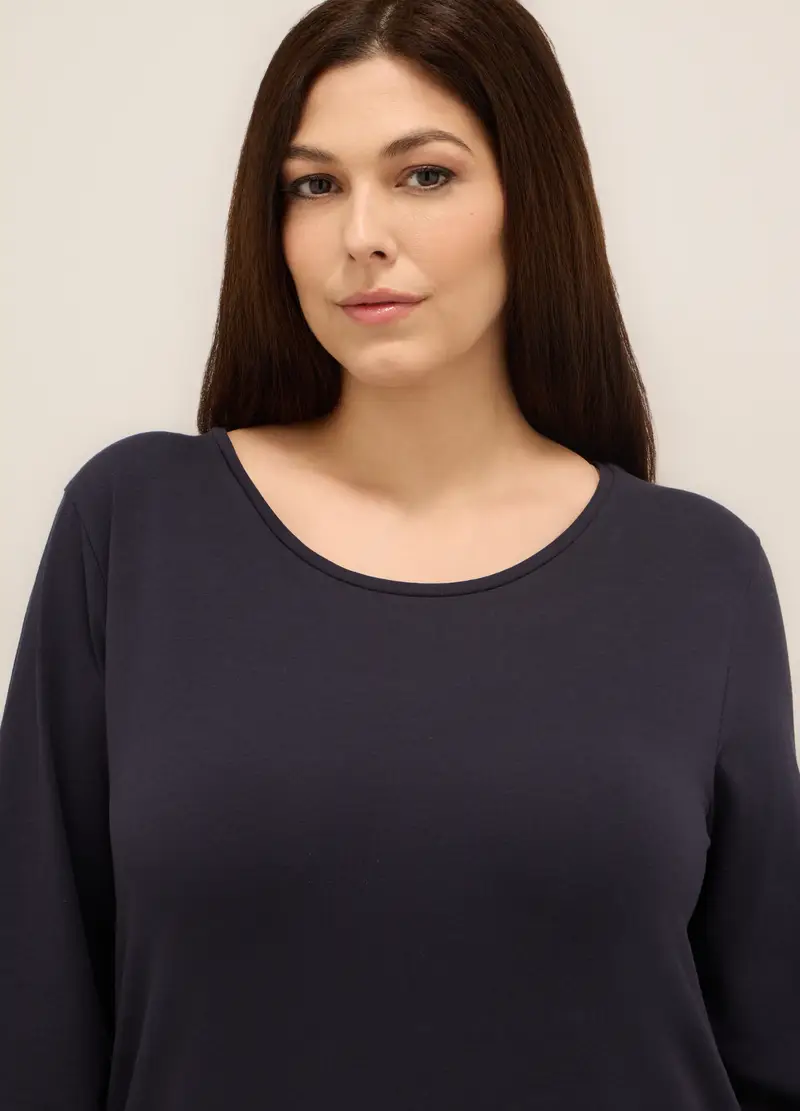 Upim T-shirt Donna Blu 1308356 miniatura 2