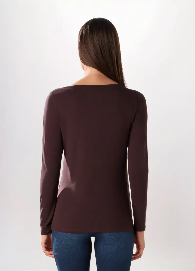 Upim T-shirt Donna Marrone 4252290 miniatura 2