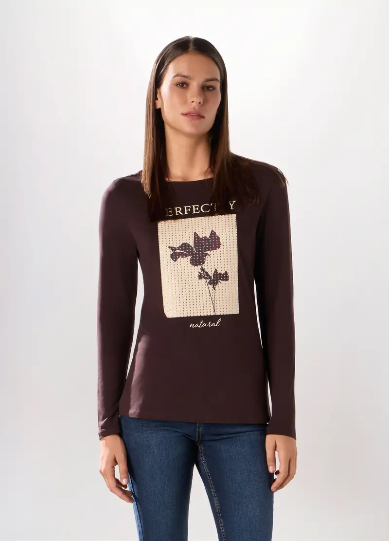 Upim T-shirt Donna Marrone 4252290