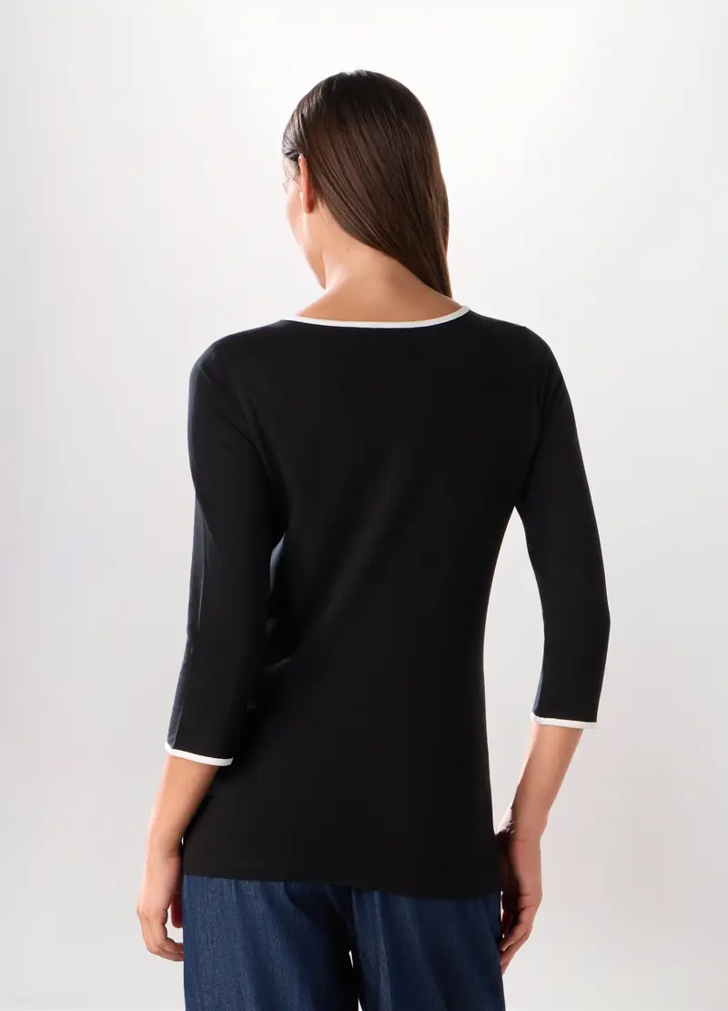 Upim T-shirt Donna Nero 4103578 miniatura 2