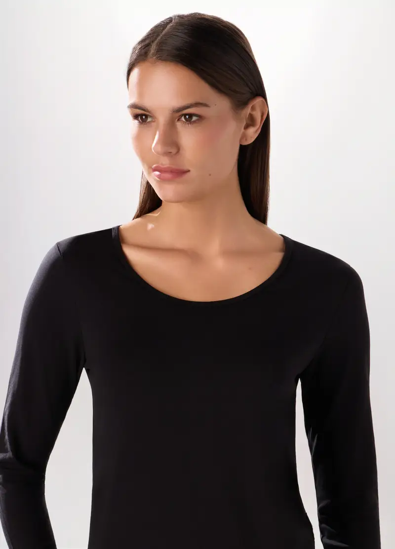 Upim T-shirt Donna Nero 4288801 miniatura 3