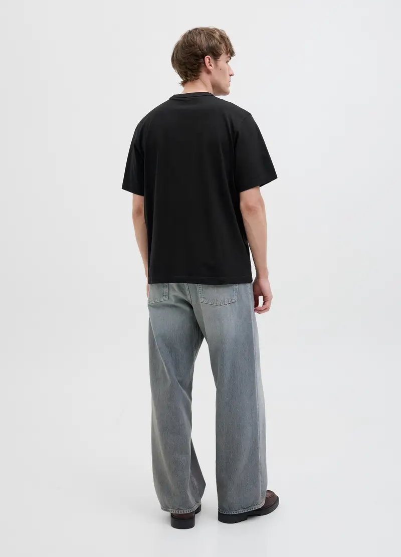 Upim T-shirt Uomo Nero 4253323 miniatura 2