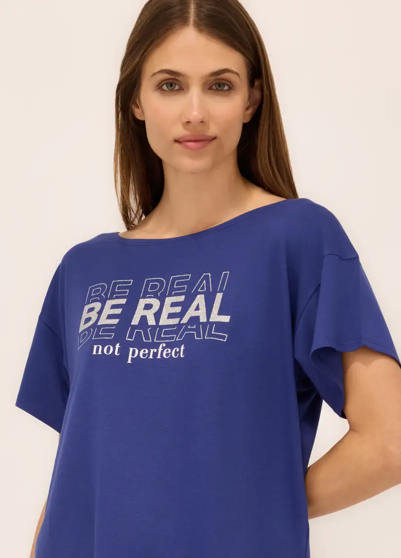 Upim T-shirt Donna Blu 980114 miniatura 2
