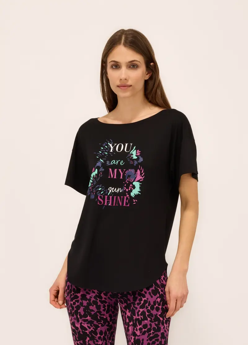 Upim T-shirt Donna Nero 1308645