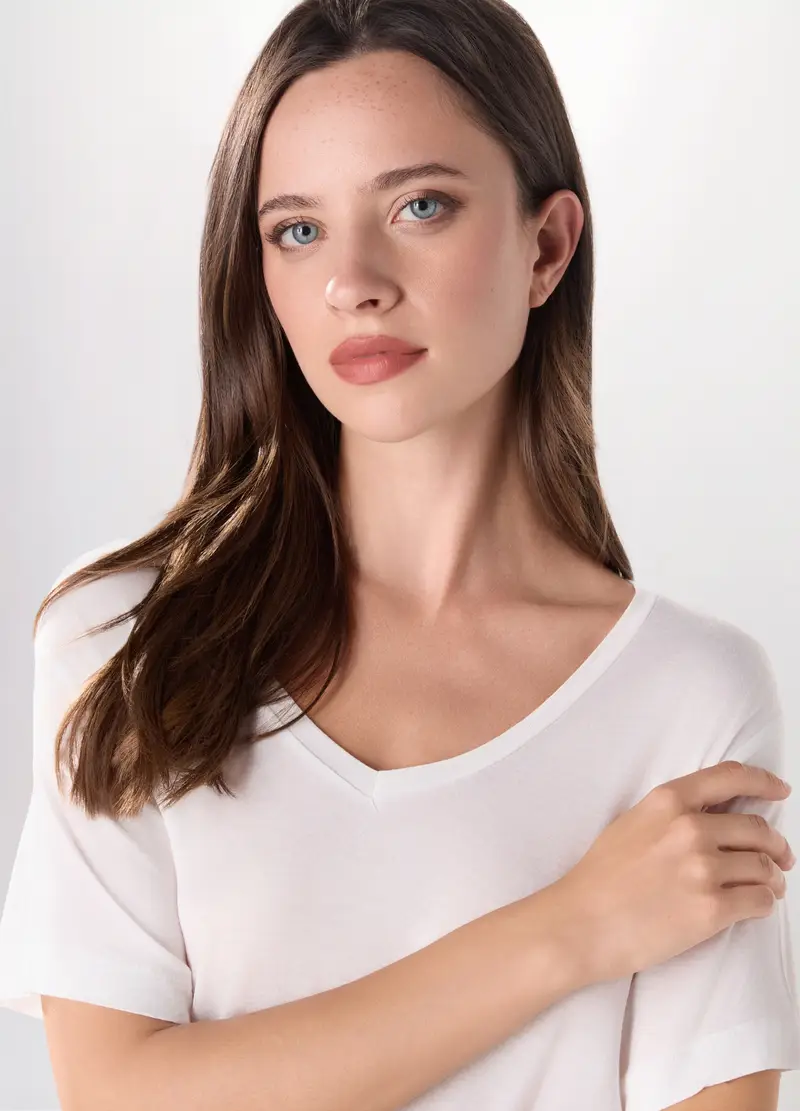 Upim T-shirt Donna Bianco 1217320 miniatura 2