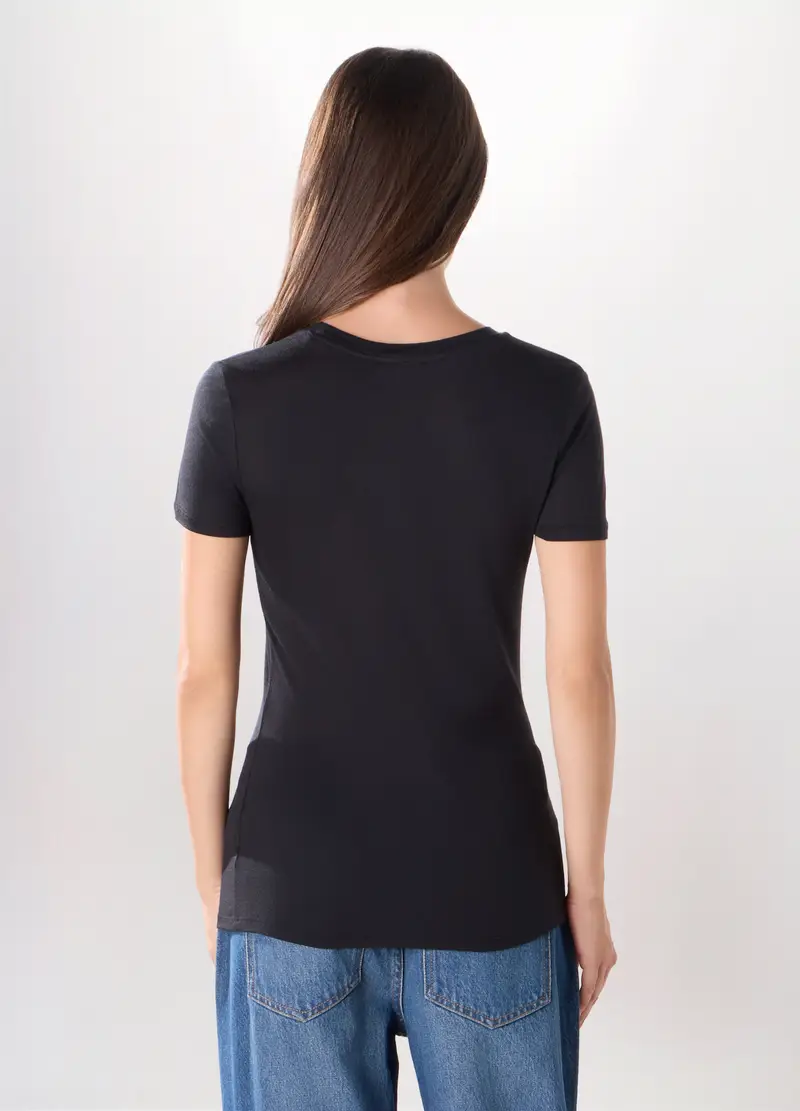 Upim T-shirt Donna Nero 4252641 miniatura 2