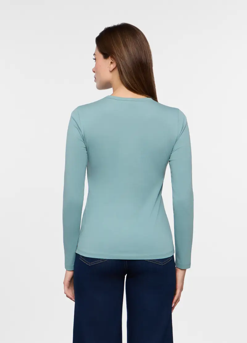 Upim T-shirt Donna Azzurro 4133888 miniatura 2