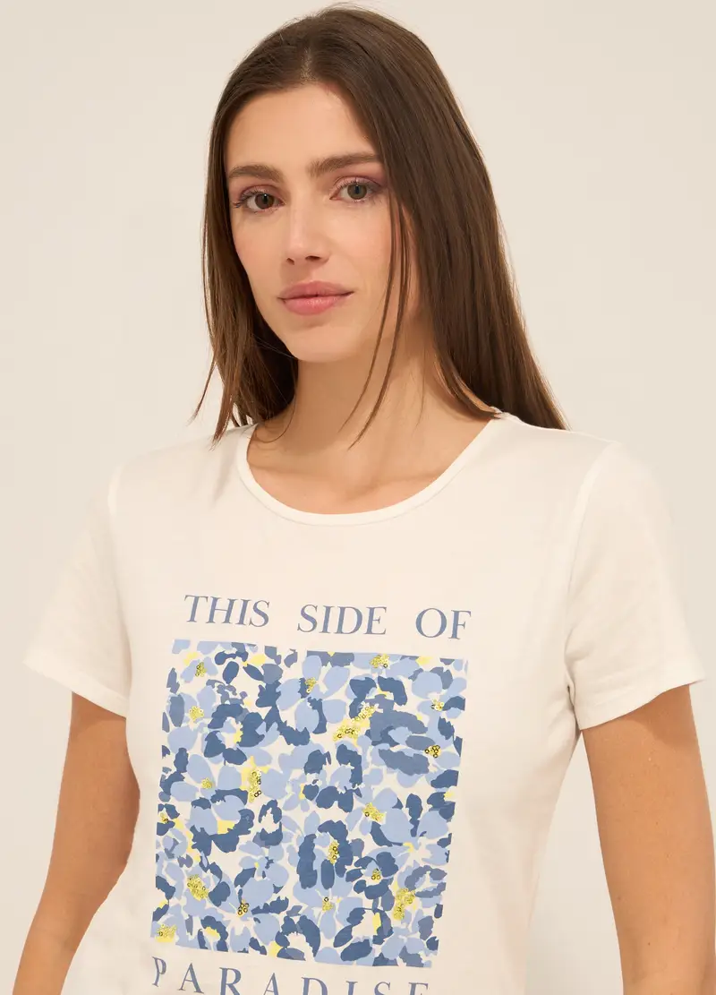 Upim T-shirt Donna Bianco 973682 miniatura 2