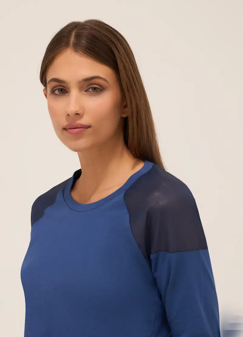 Upim T-shirt Donna Blu 1070089 miniatura 2