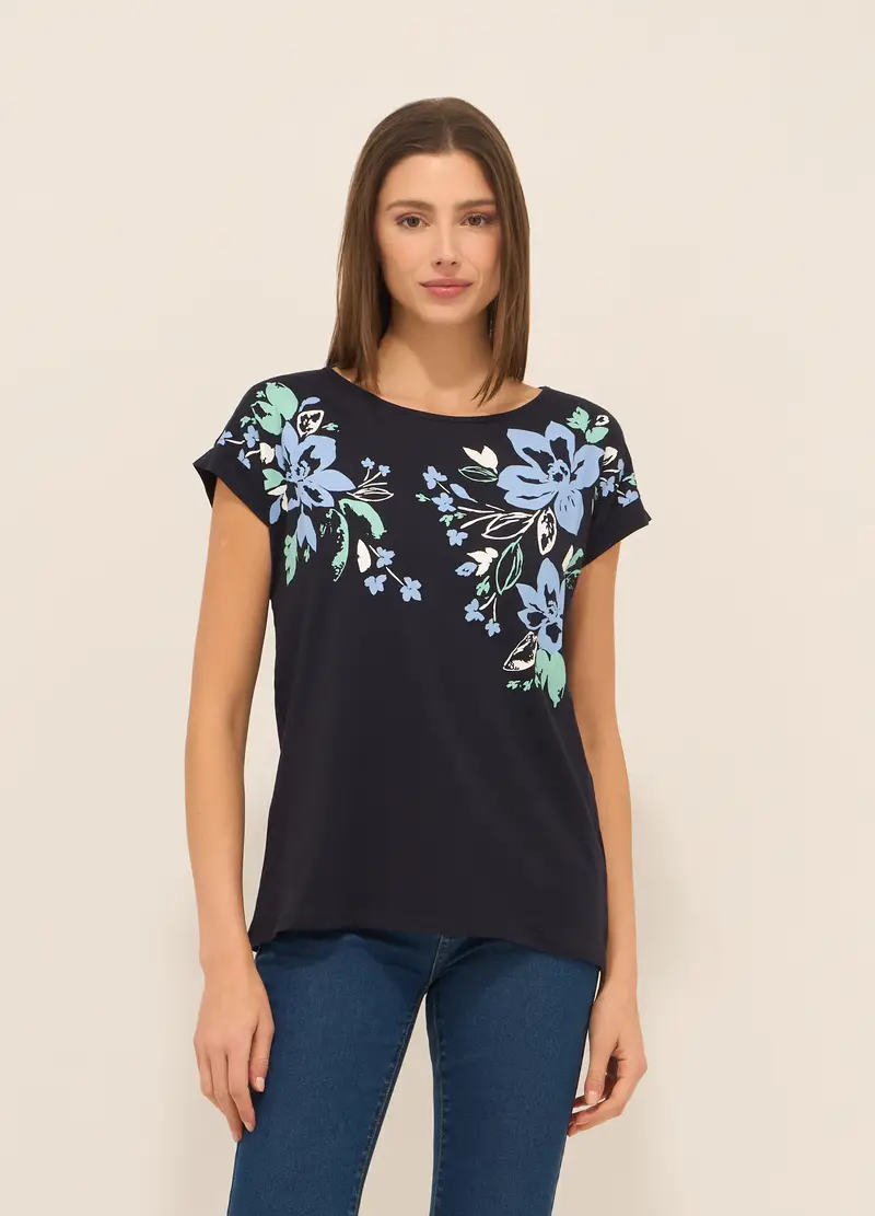 Upim T-shirt Donna Blu 1059313