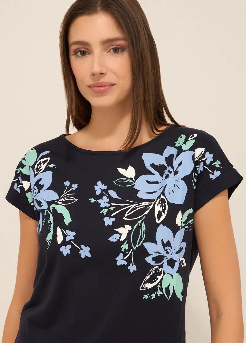 Upim T-shirt Donna Blu 1059313 miniatura 2